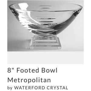 Waterford Crystal 8” Bowl